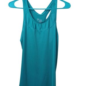 Old Navy Active Teal Go-Dry Tank Top